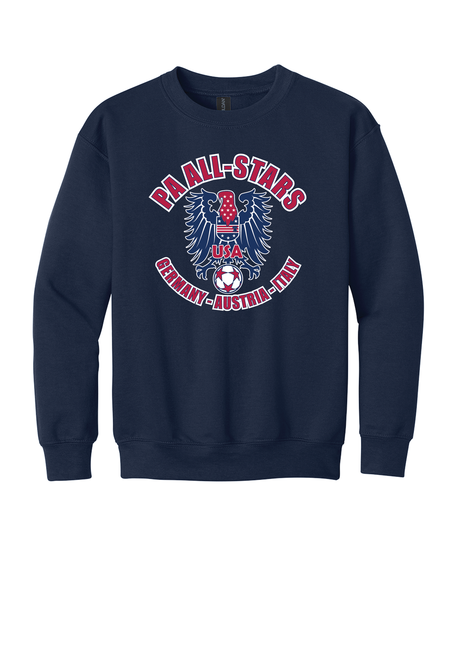 PA All-Stars Youth Crew Neck Sweatshirt
