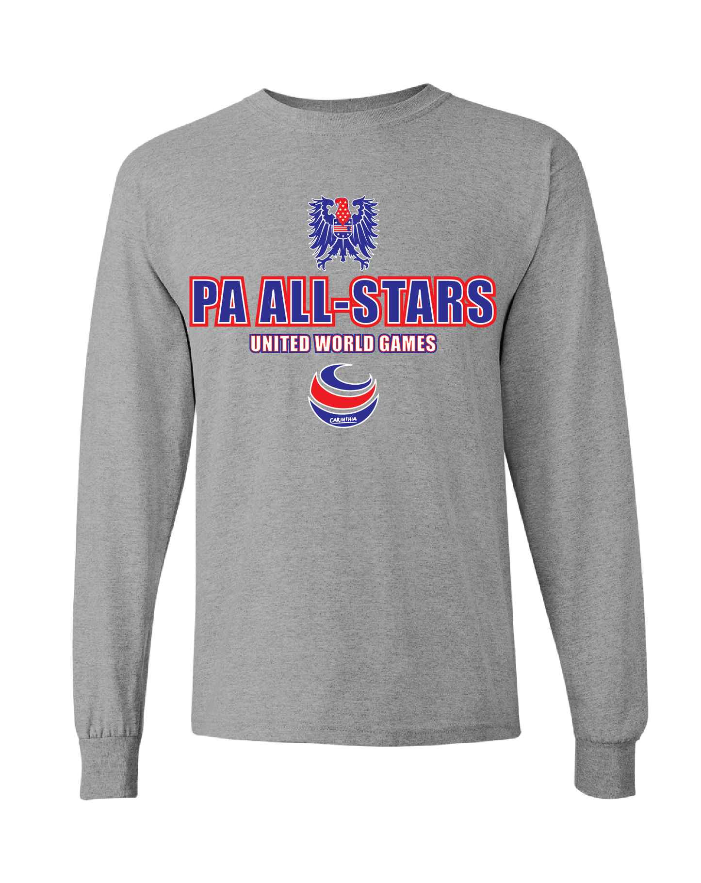 UWG PA All-Stars Long Sleeve T-shirt Design 2