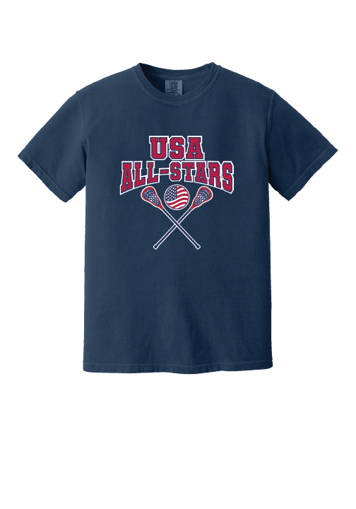 USA All-Stars Comfort Colors Short Sleeve T-shirt