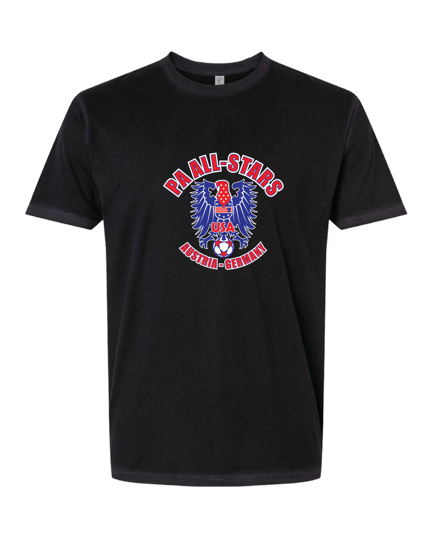 UWG PA All-Stars Soft Wash Short Sleeve T-shirt Design 1