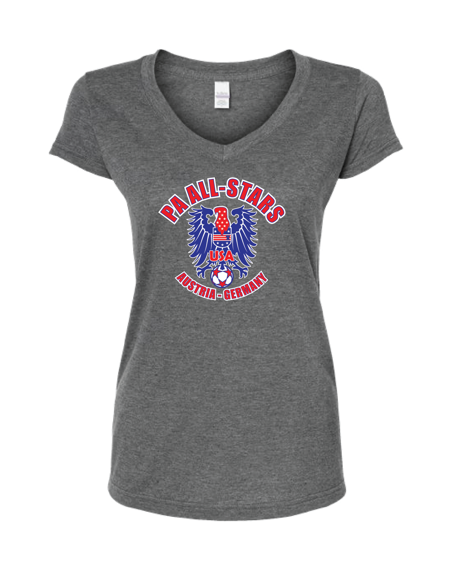 UWG PA All-Stars Women's Short Sleeve T-shirt Design 1