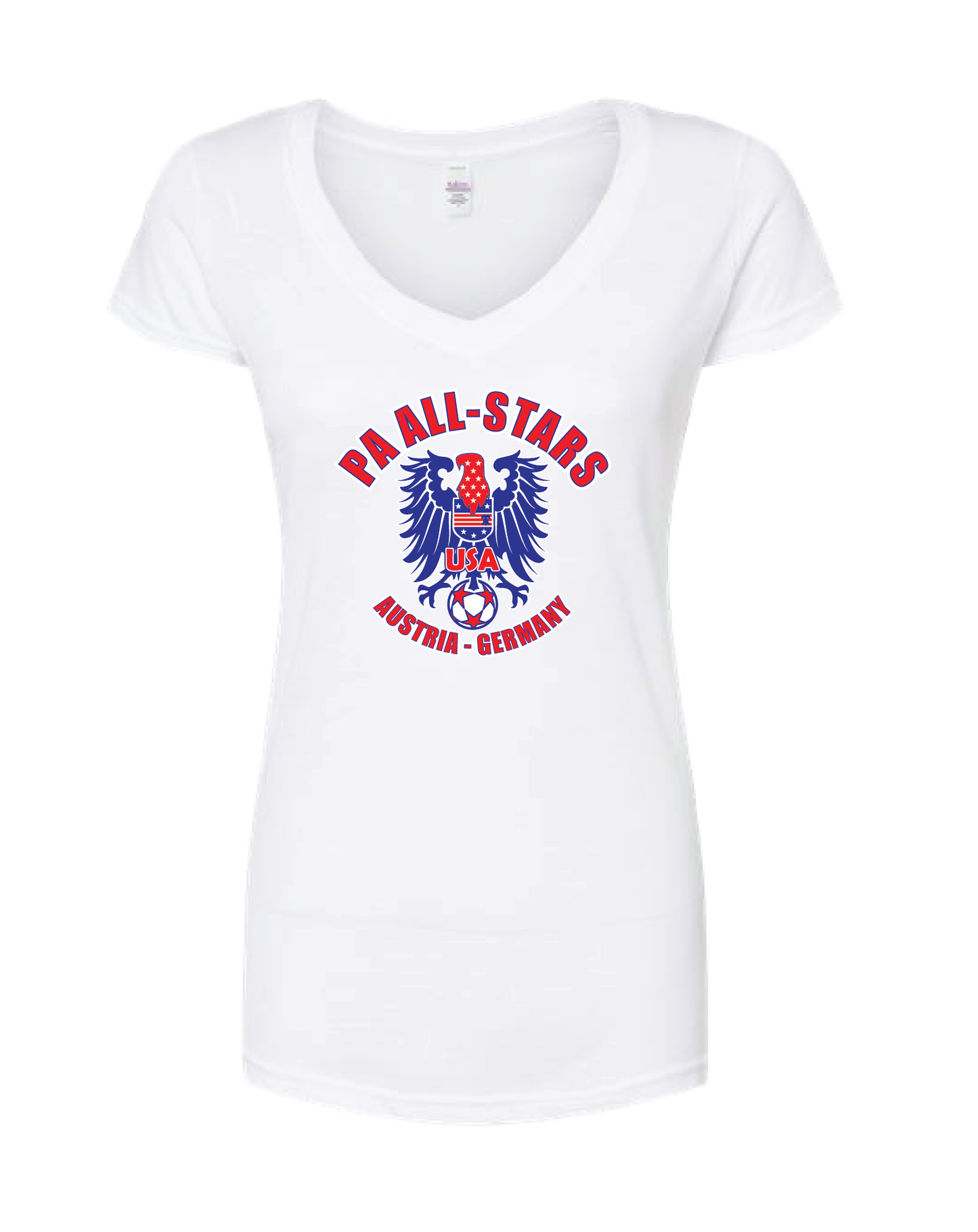 UWG PA All-Stars Women's Short Sleeve T-shirt Design 1