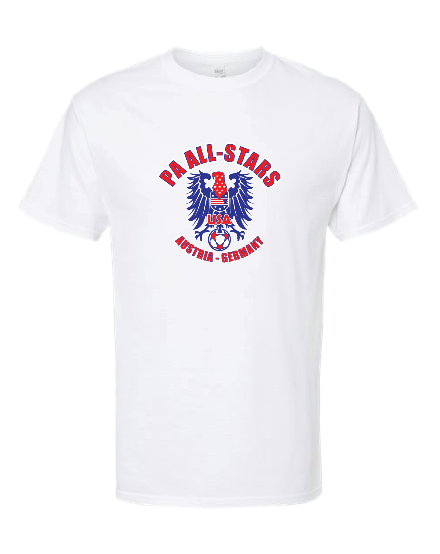 UWG PA All-Stars Short Sleeve T-shirt Design 1