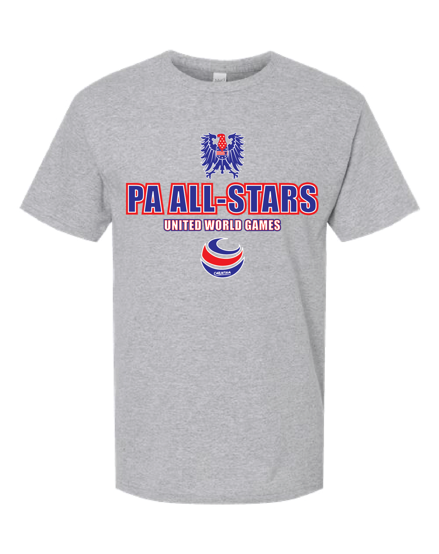 UWG PA All-Stars Short Sleeve T-shirt Design 2