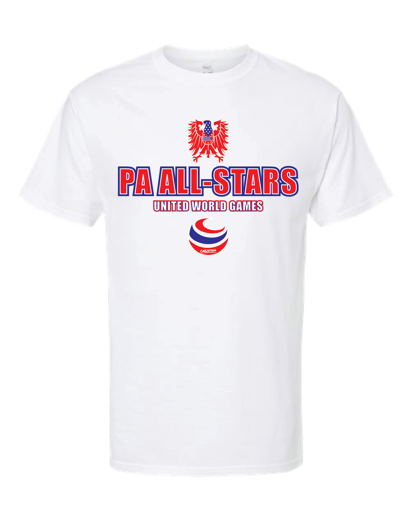 UWG PA All-Stars Short Sleeve T-shirt Design 2