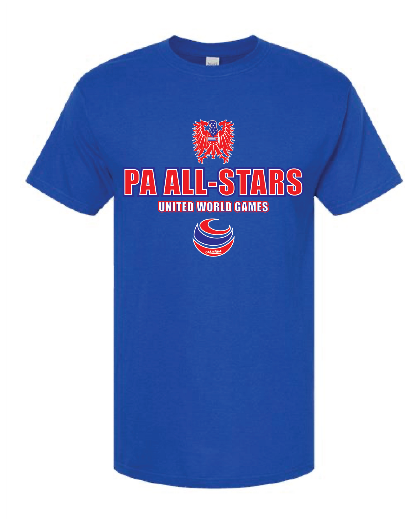 UWG PA All-Stars Short Sleeve T-shirt Design 2