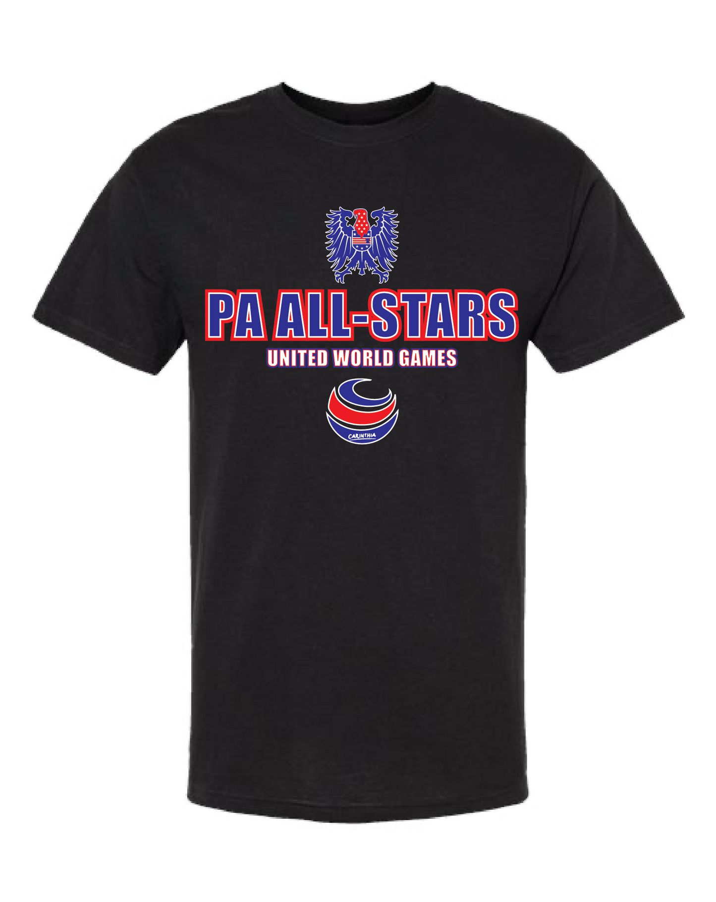 UWG PA All-Stars Short Sleeve T-shirt Design 2