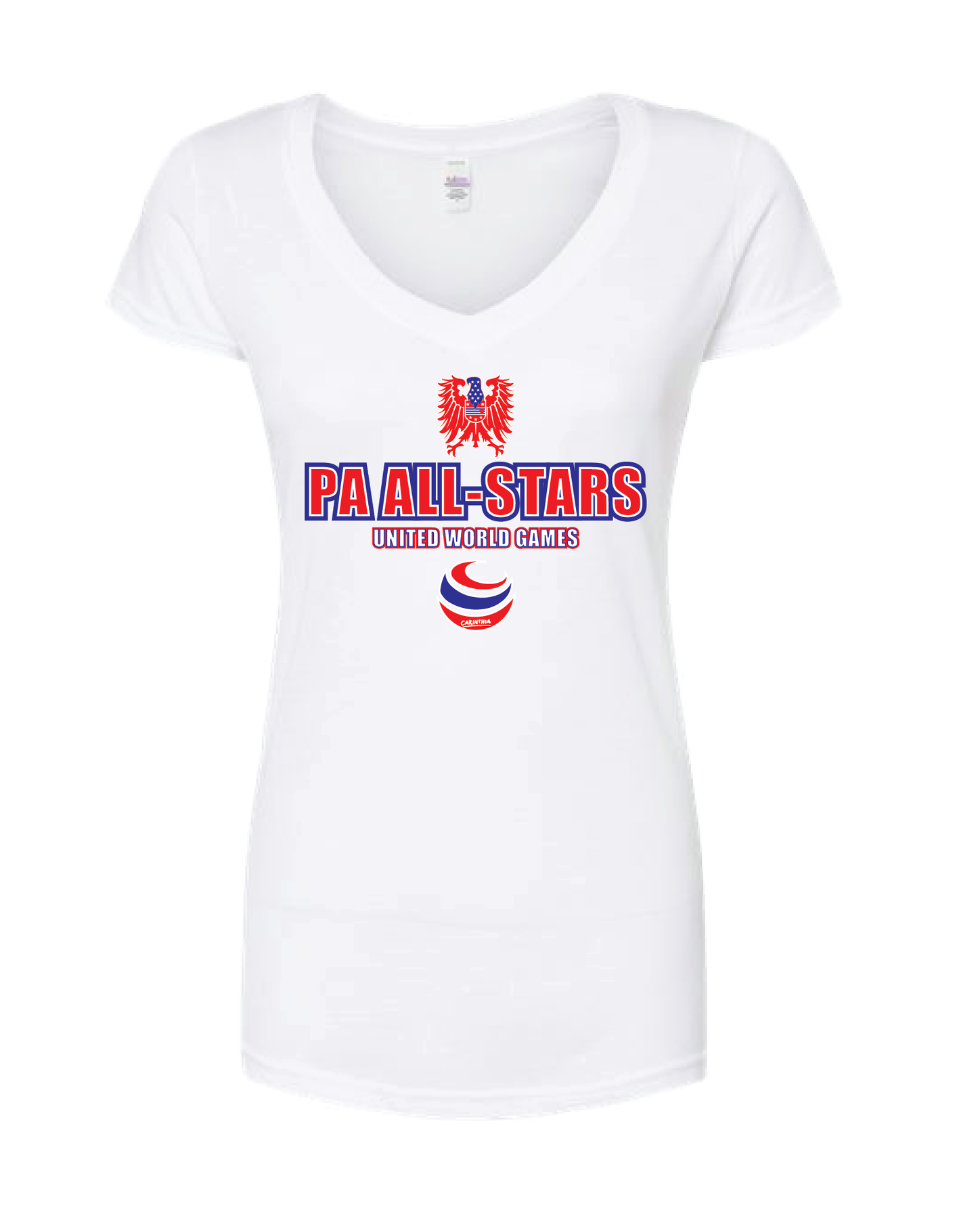 UWG PA All-Stars Women's Short Sleeve T-shirt Design 2