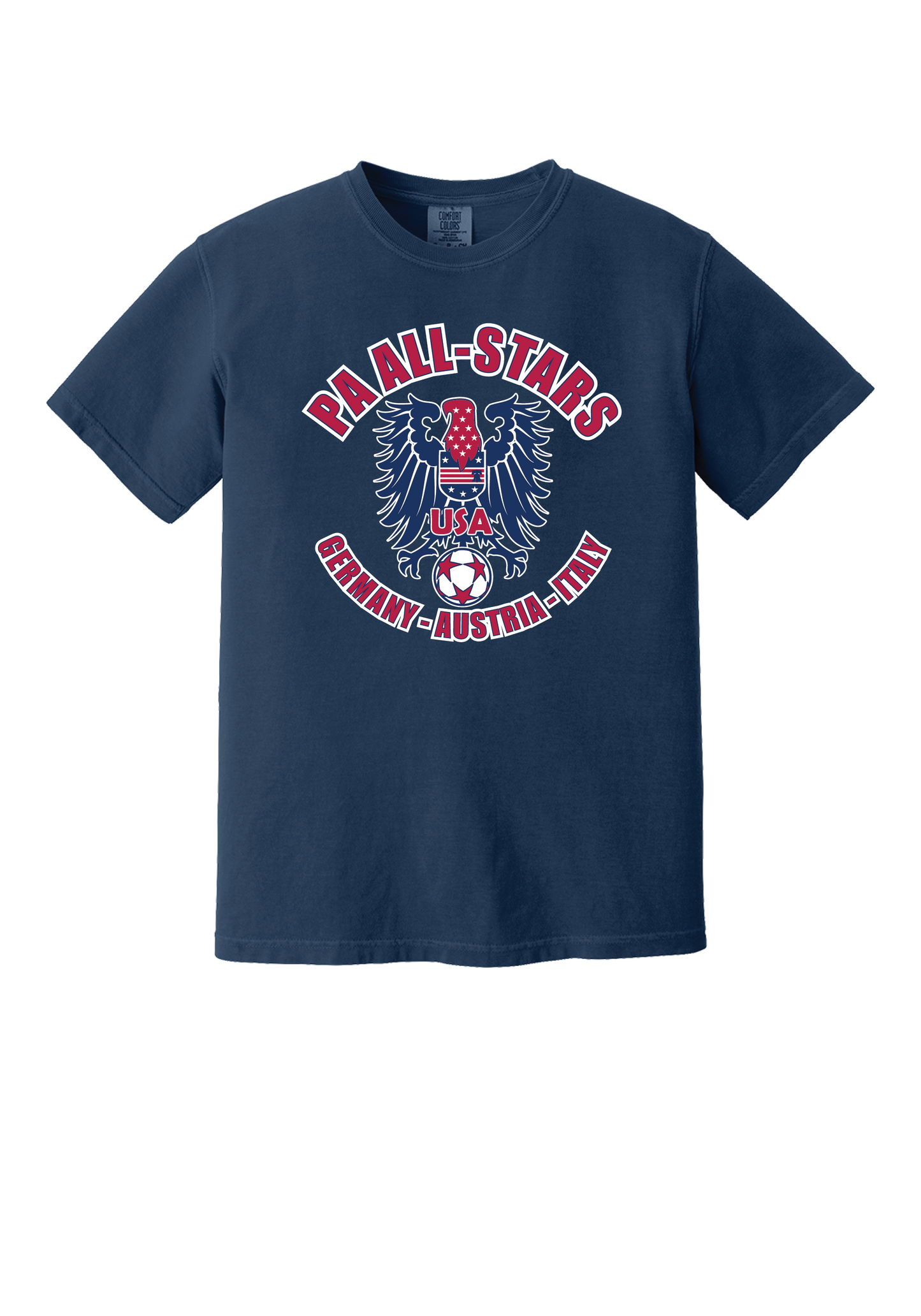 PA All-Stars Comfort Colors Short Sleeve T-shirt