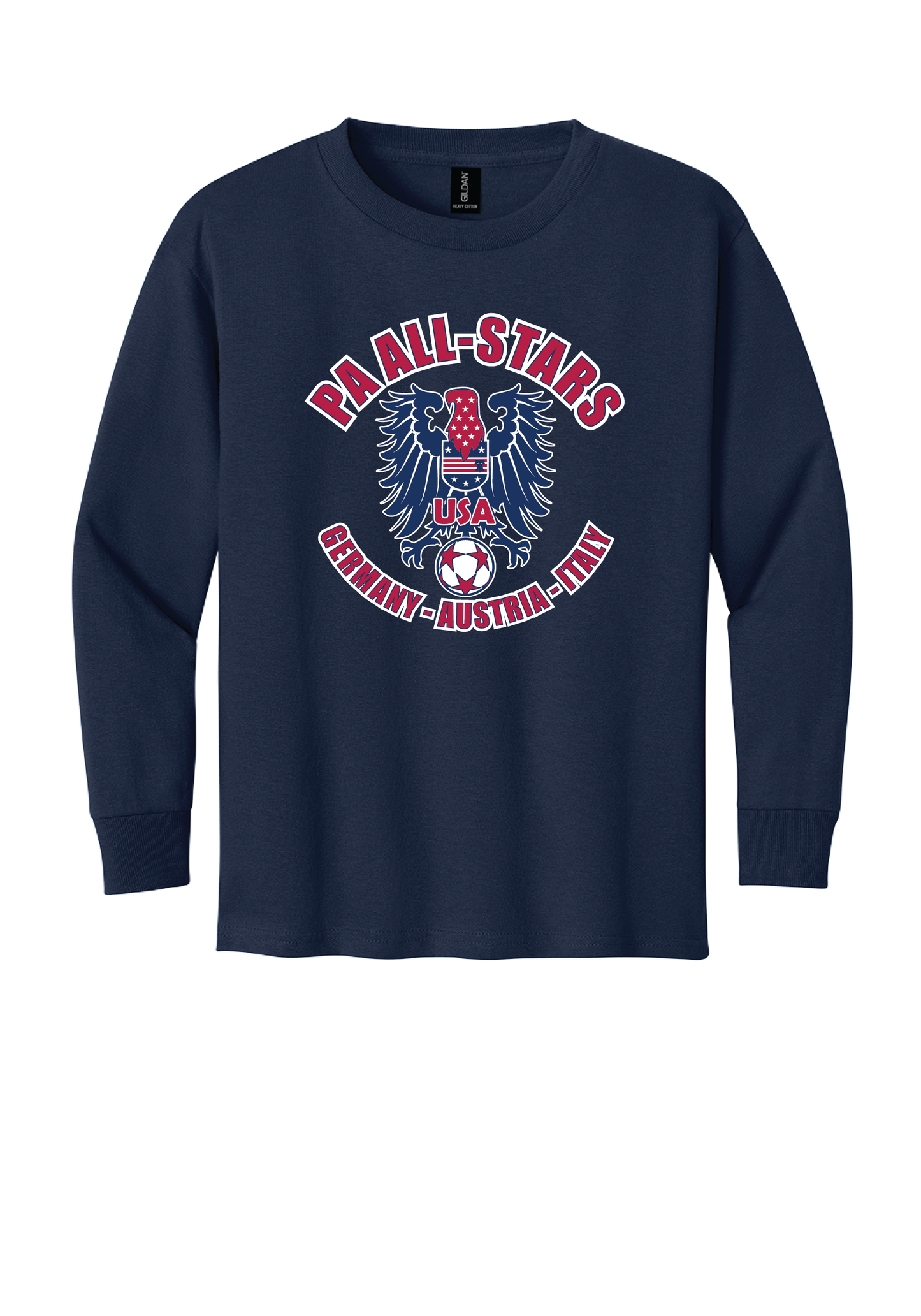 PA All-Stars Youth Long Sleeve T-shirt