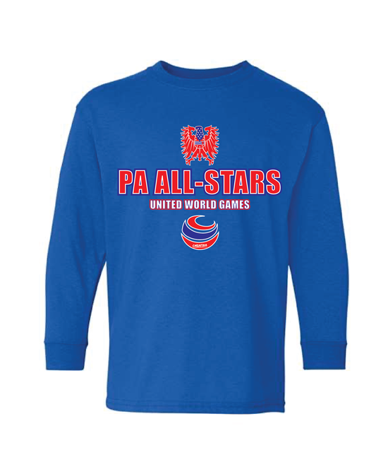 UWG PA All-Stars Youth Long Sleeve T-shirt Design 2