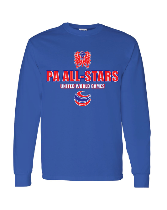 UWG PA All-Stars Long Sleeve T-shirt Design 2