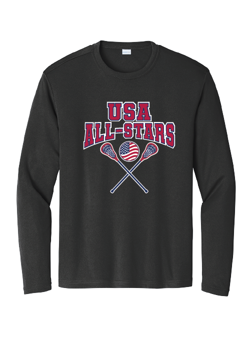 USA All-Stars Drifit Long Sleeve T-shirt