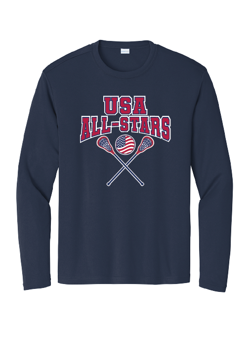 USA All-Stars Drifit Long Sleeve T-shirt