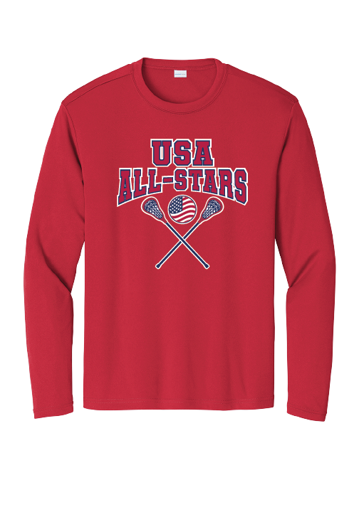 USA All-Stars Drifit Long Sleeve T-shirt