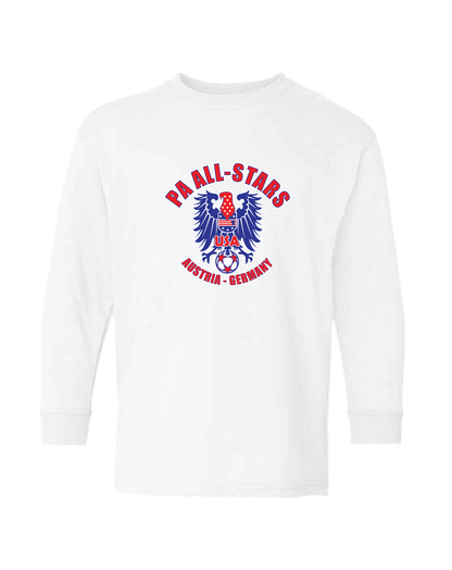 UWG PA All-Stars Youth Long Sleeve T-shirt Design 1