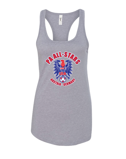 UWG PA All-Stars Women's Racerback Tank Top Design 1