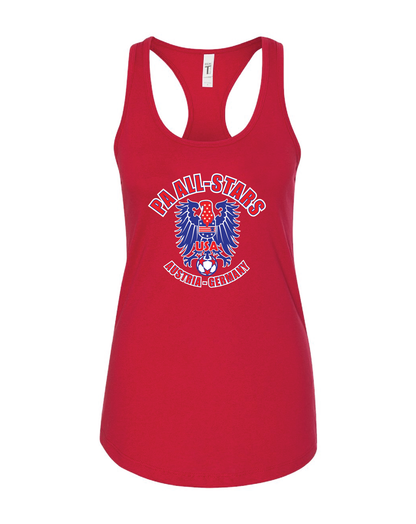 UWG PA All-Stars Women's Racerback Tank Top Design 1