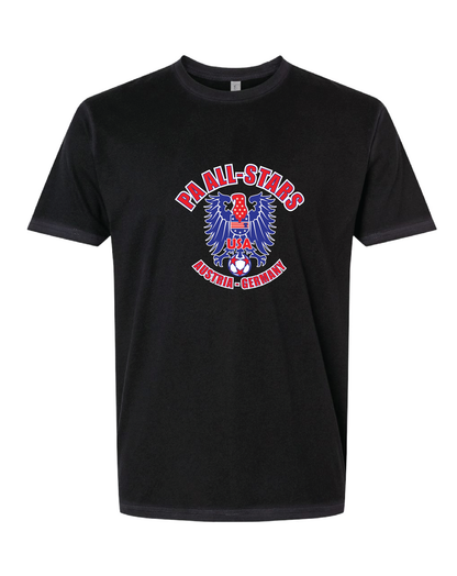 UWG PA All-Stars Soft Wash Short Sleeve T-shirt Design 1