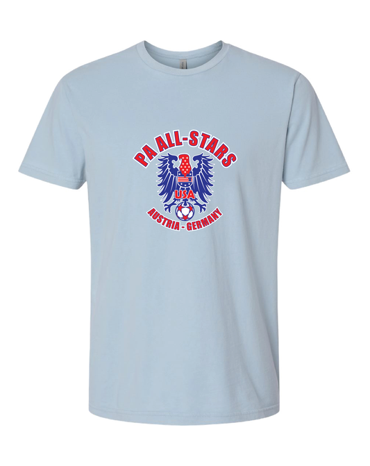 UWG PA All-Stars Soft Wash Short Sleeve T-shirt Design 1