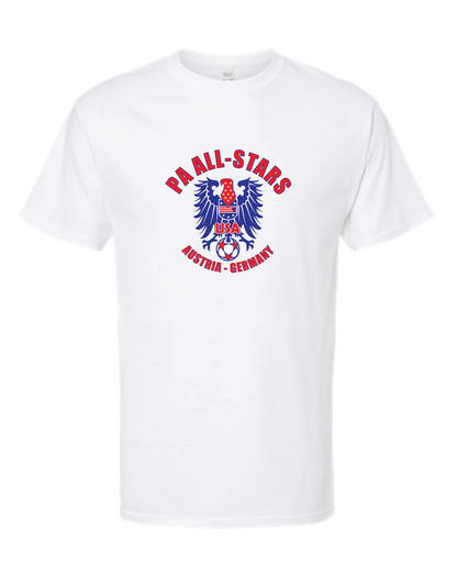 UWG PA All-Stars Short Sleeve T-shirt Design 1