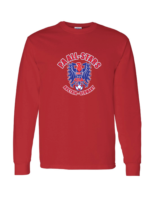 UWG PA All-Stars Long Sleeve T-shirt Design 1